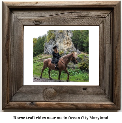 horse trail rides near me in Ocean City, Maryland